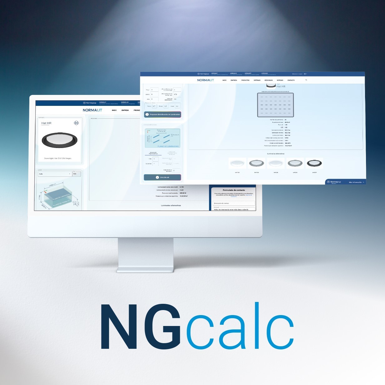 NG Calc, the new app for luminotechnical calculation developed by Normagrup