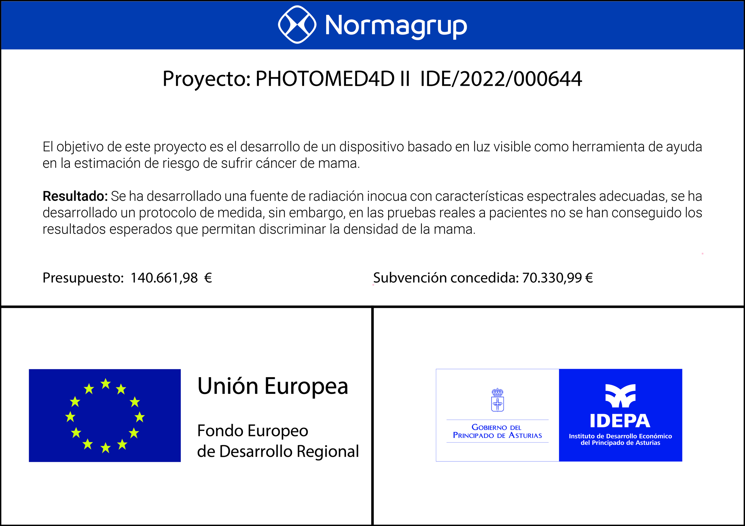Poyecto PHOTOMED II