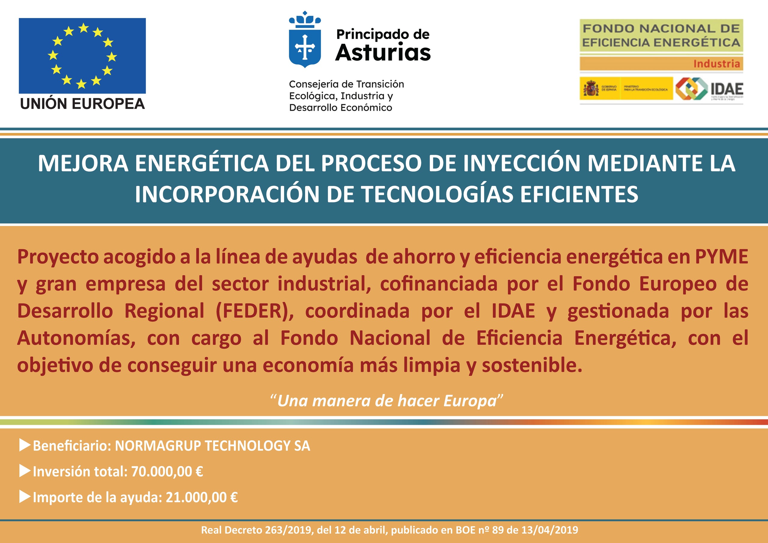 Mejora energética Mejora energética